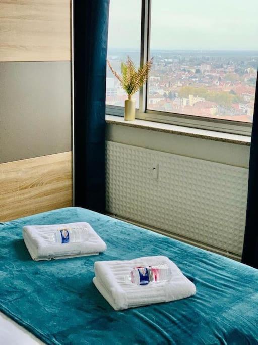Appartement Tour De L'Europe, En Plein Centre Avec Parking. à Mulhouse Extérieur photo